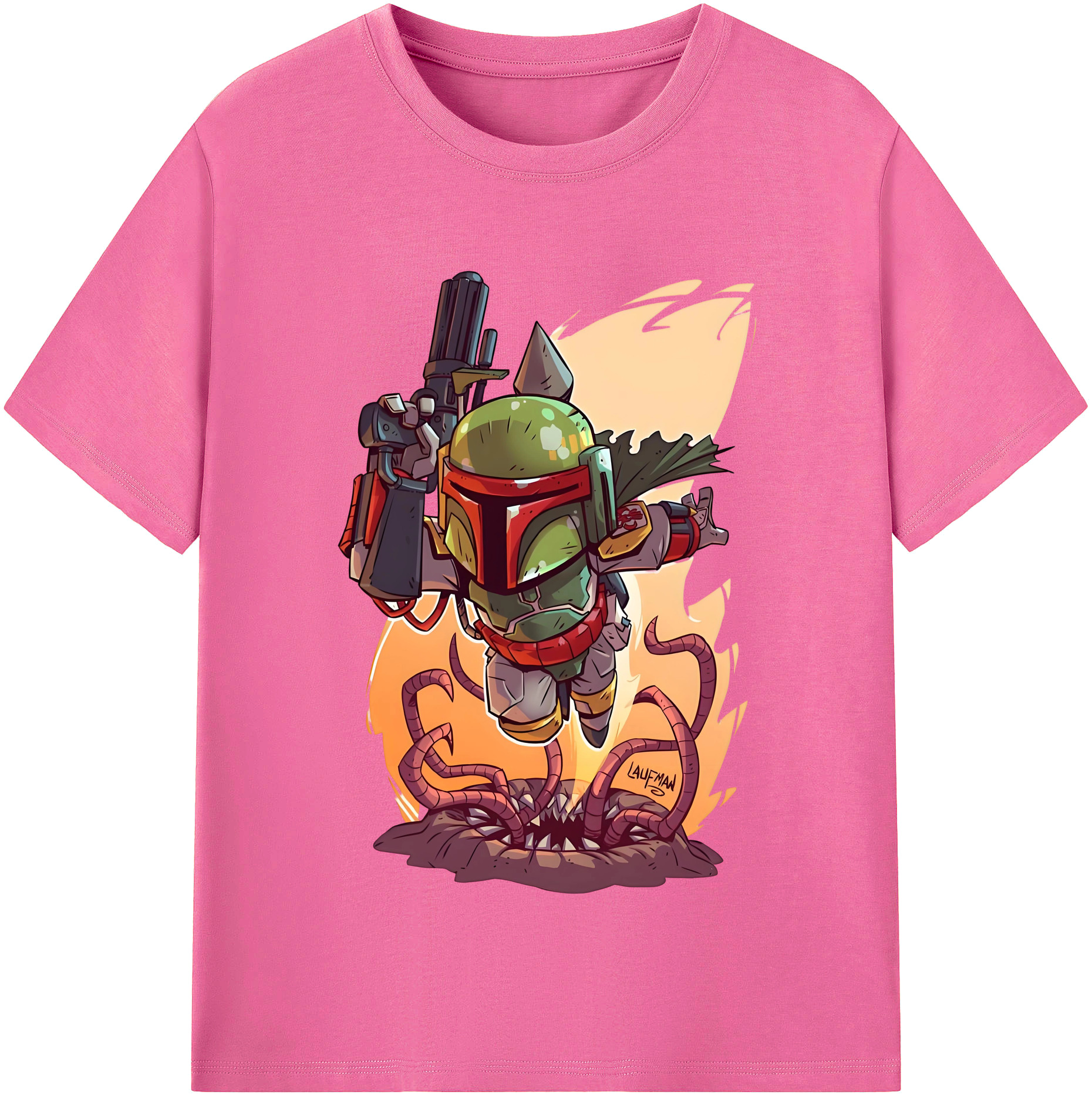 （画像用） スター・ウォーズ Star Wars レディースカジュアルプリントTシャツ（綿100％）